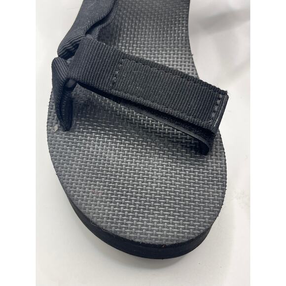Teva Flatform Mevia Sandals in Black - Picture 3 of 13